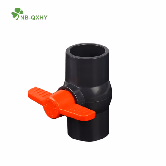 Customize UPVC Compact Ball Valve with Multiple Style Handles